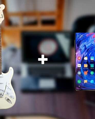conectar guitarra a android