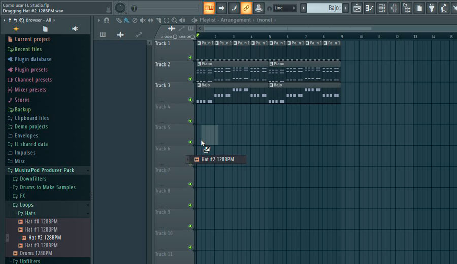 agregar samples al fl studio