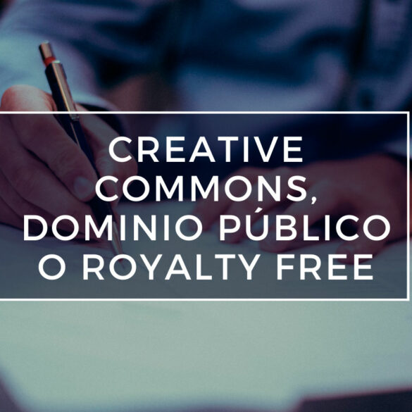 creative commons vs dominio público vs royalty free