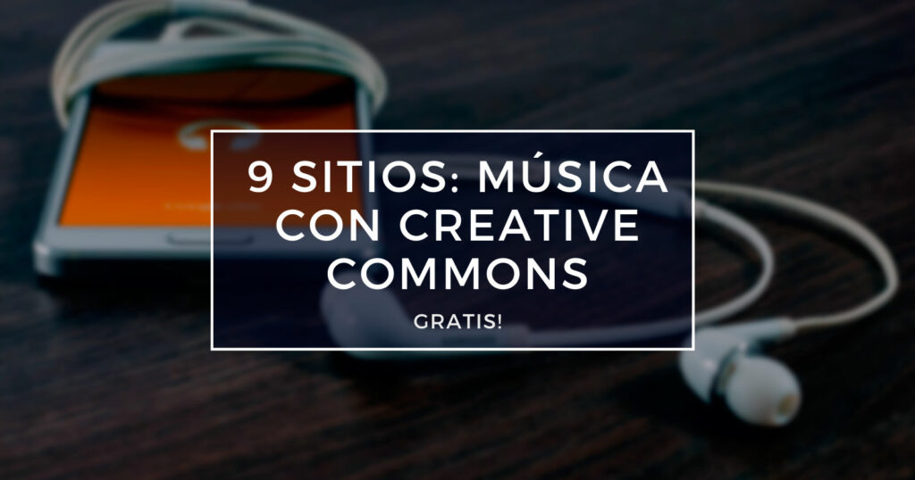 música con creative commons
