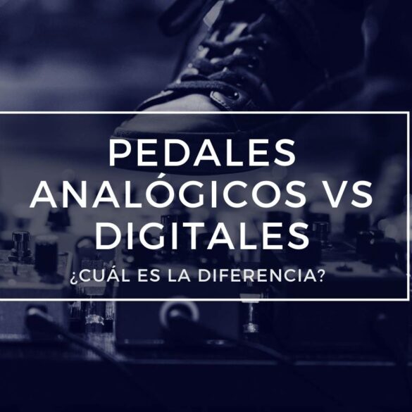 diferencia entre los pedales analógicos y digitales
