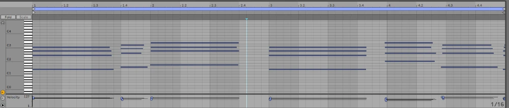 ableton live piano roll