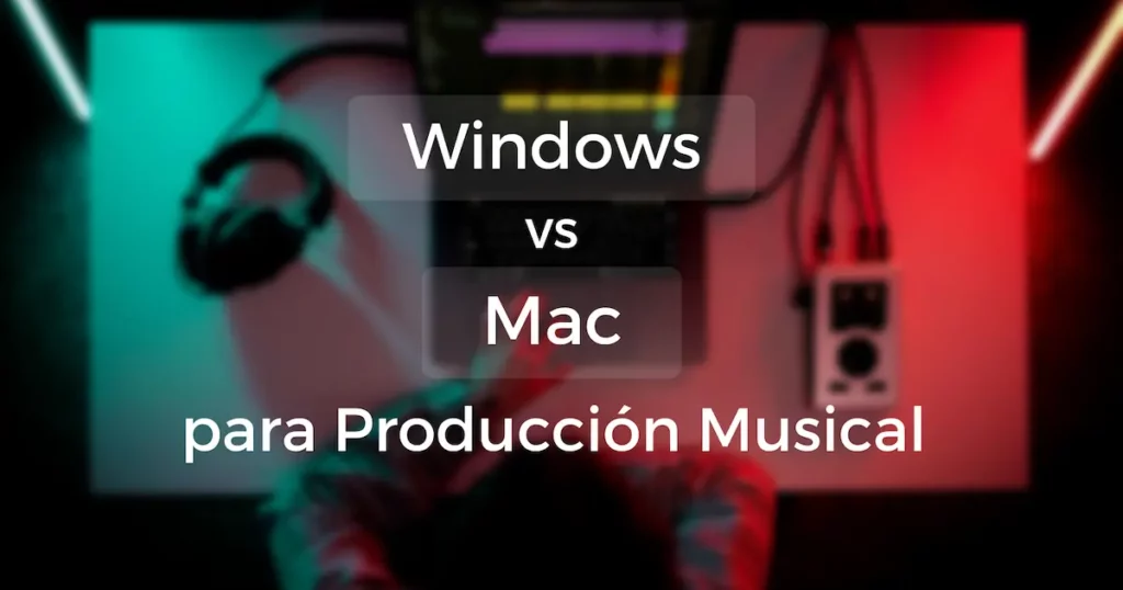 windows vs mac para producción musical